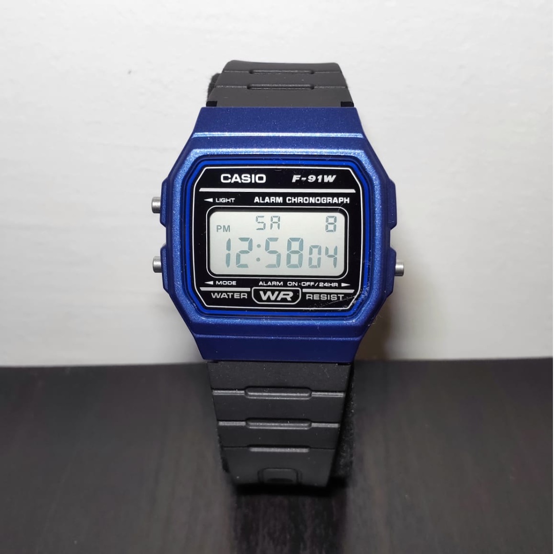 F91w blue sale