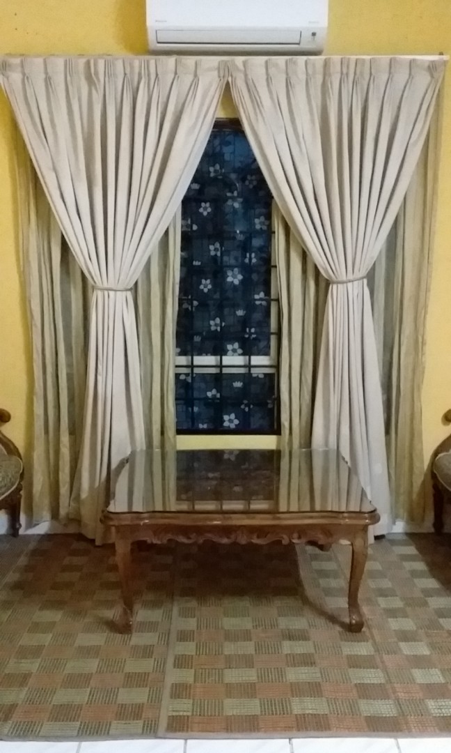 Curtain Langsir Home Furniture Home Decor On Carousell