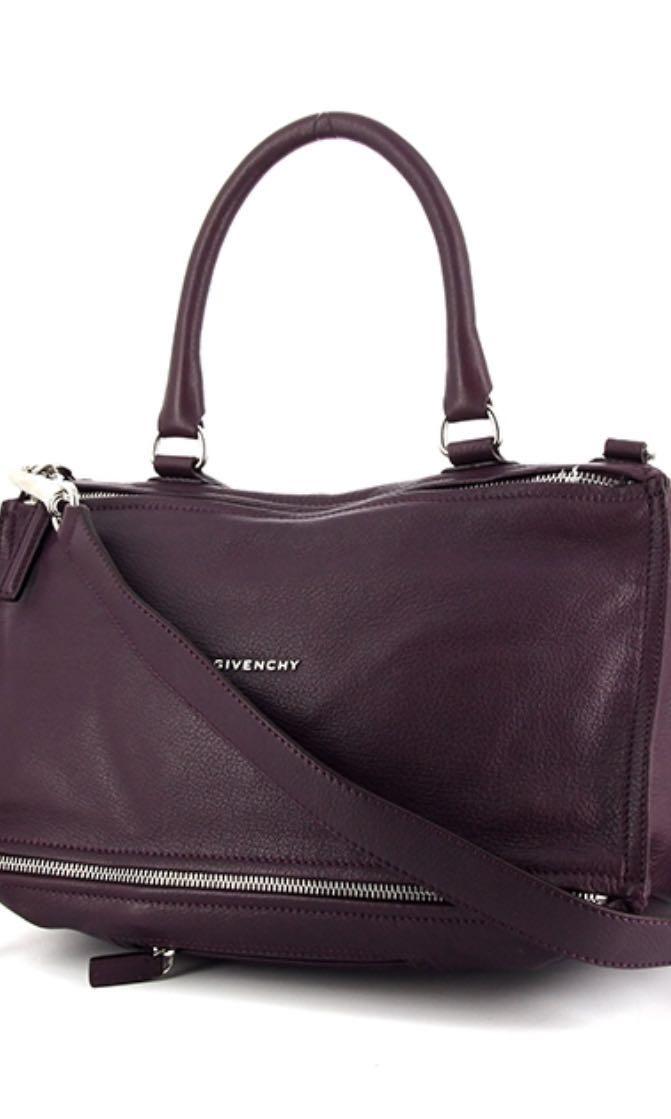 Dark Purple Givenchy Pandora Medium