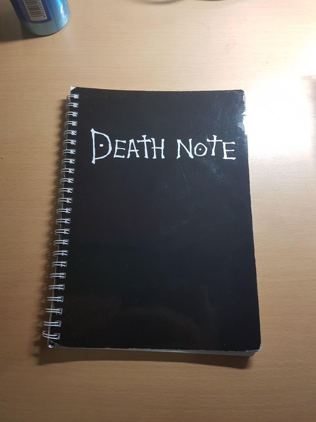 Death Note Notebook Books Stationery Magazines Others On Carousell