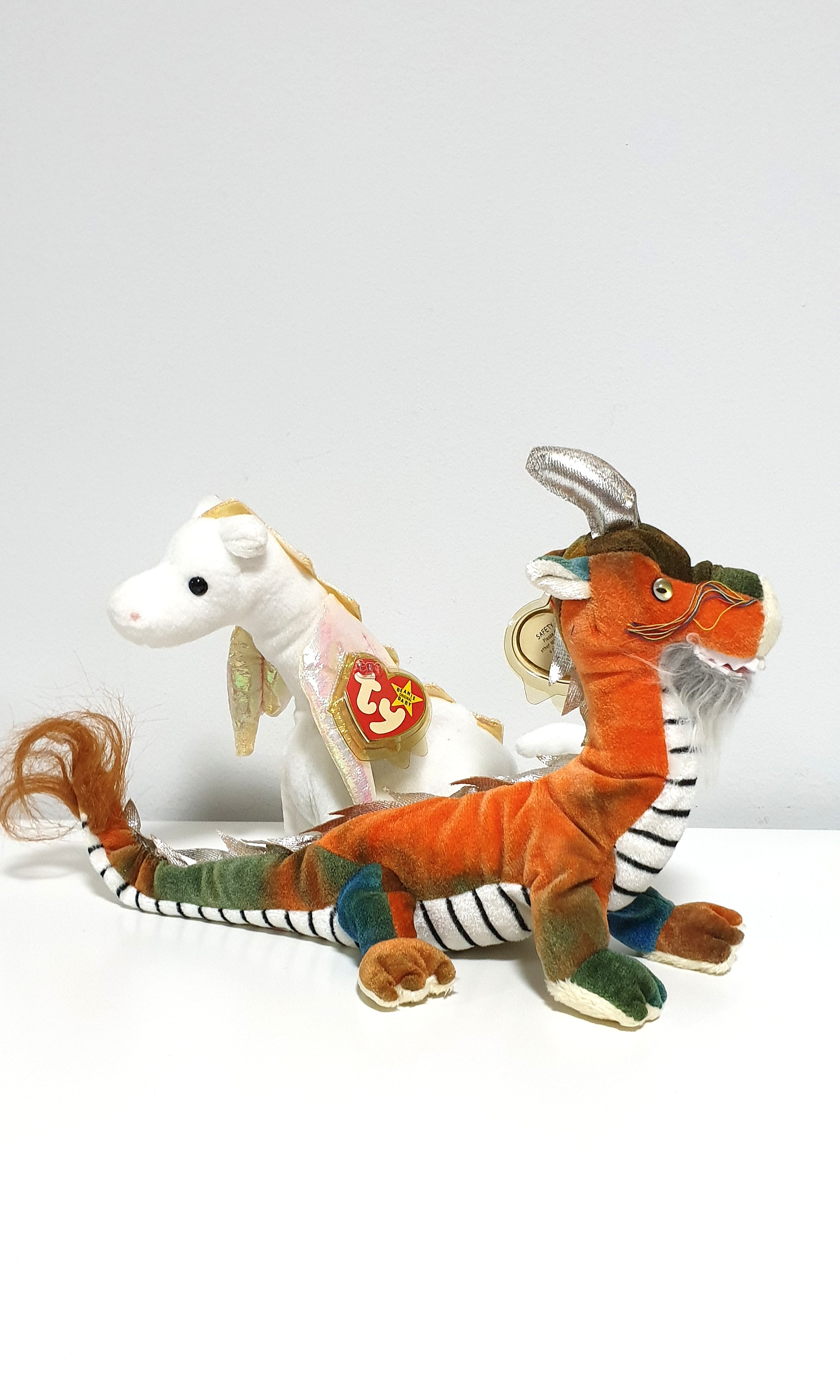 Zodiac dragon beanie baby hot sale value
