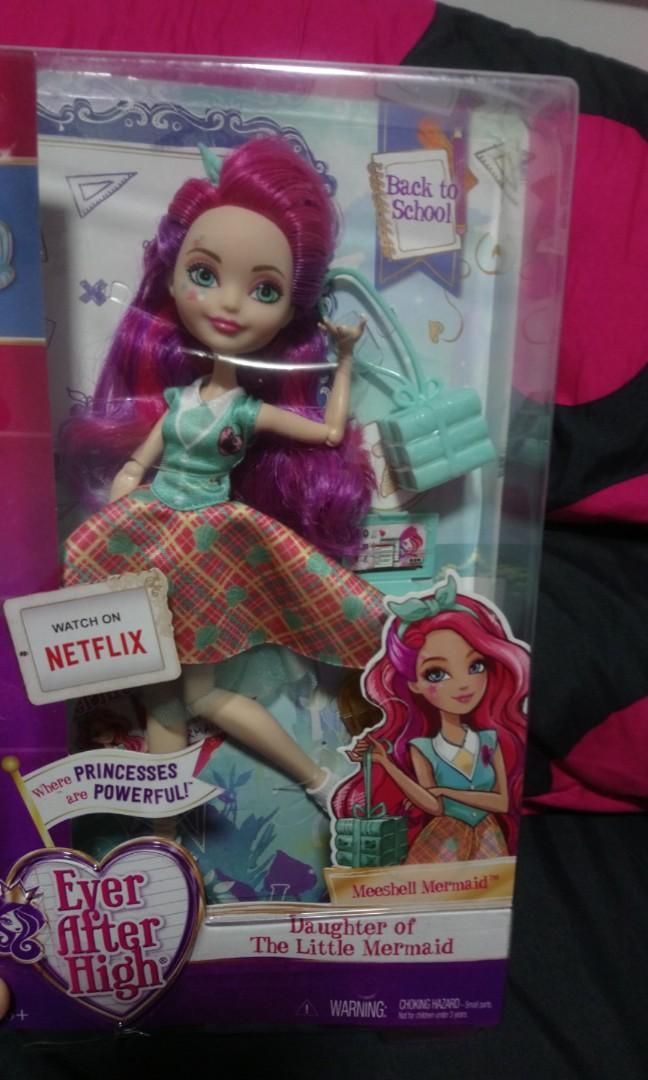 ever after high meeshell mermaid doll