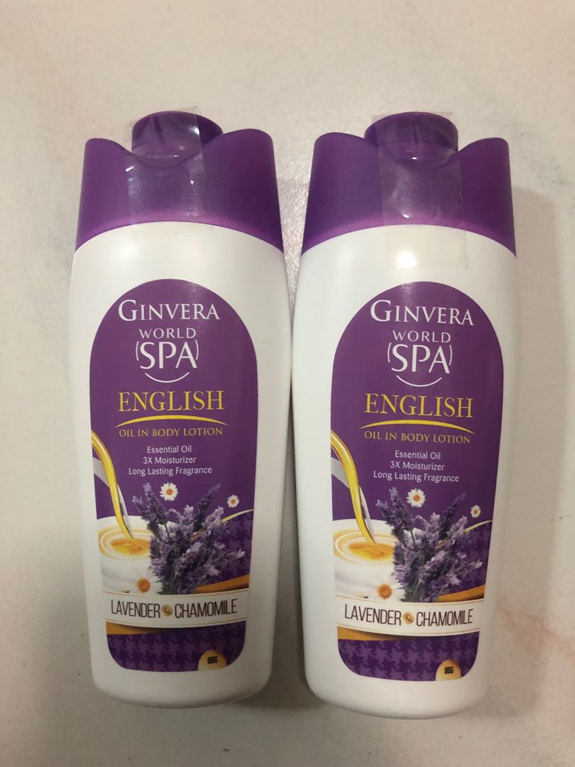 Ginvera Lavendar Chamomile 80g Body Lotion Beauty Personal Care Bath Body Body Care On Carousell