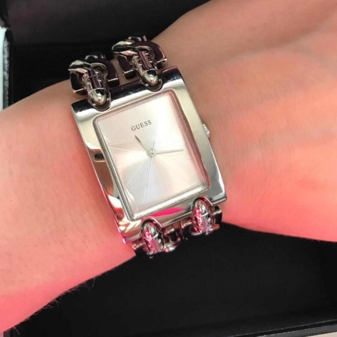 GUESS Multi Chain Bracelet Watch with Self Adjustable G Links