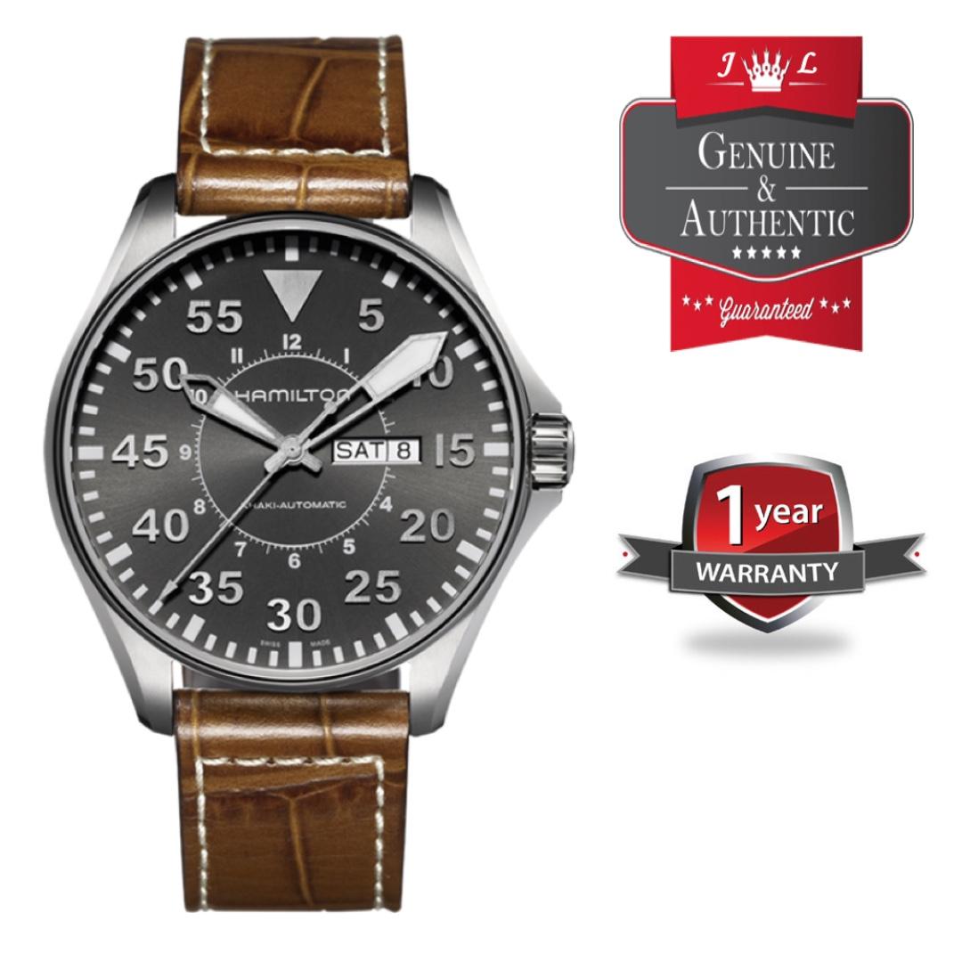 Hamilton Khaki Aviation Pilot Day Date Auto H64715535