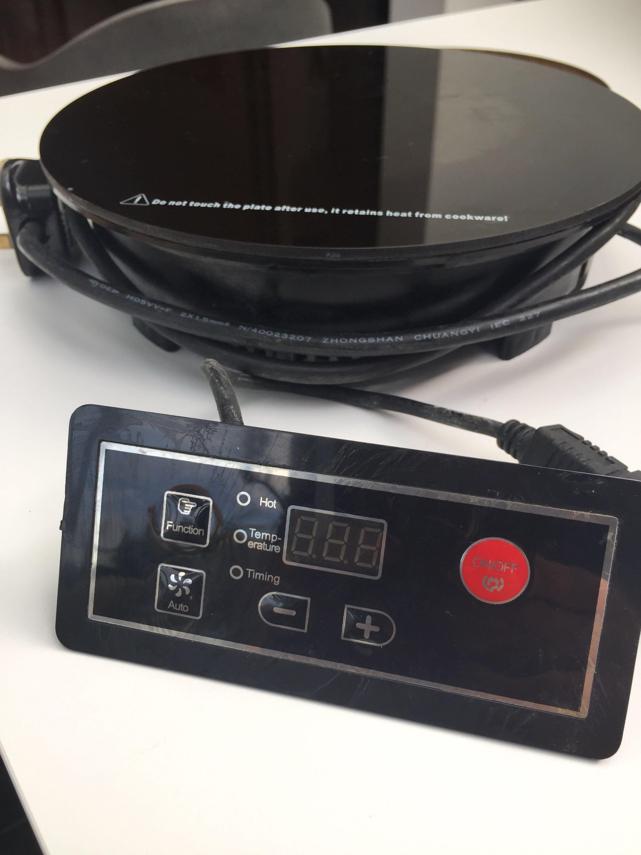 Hot Pot Table w Hot Pot Induction Cooker, Furniture & Home Living