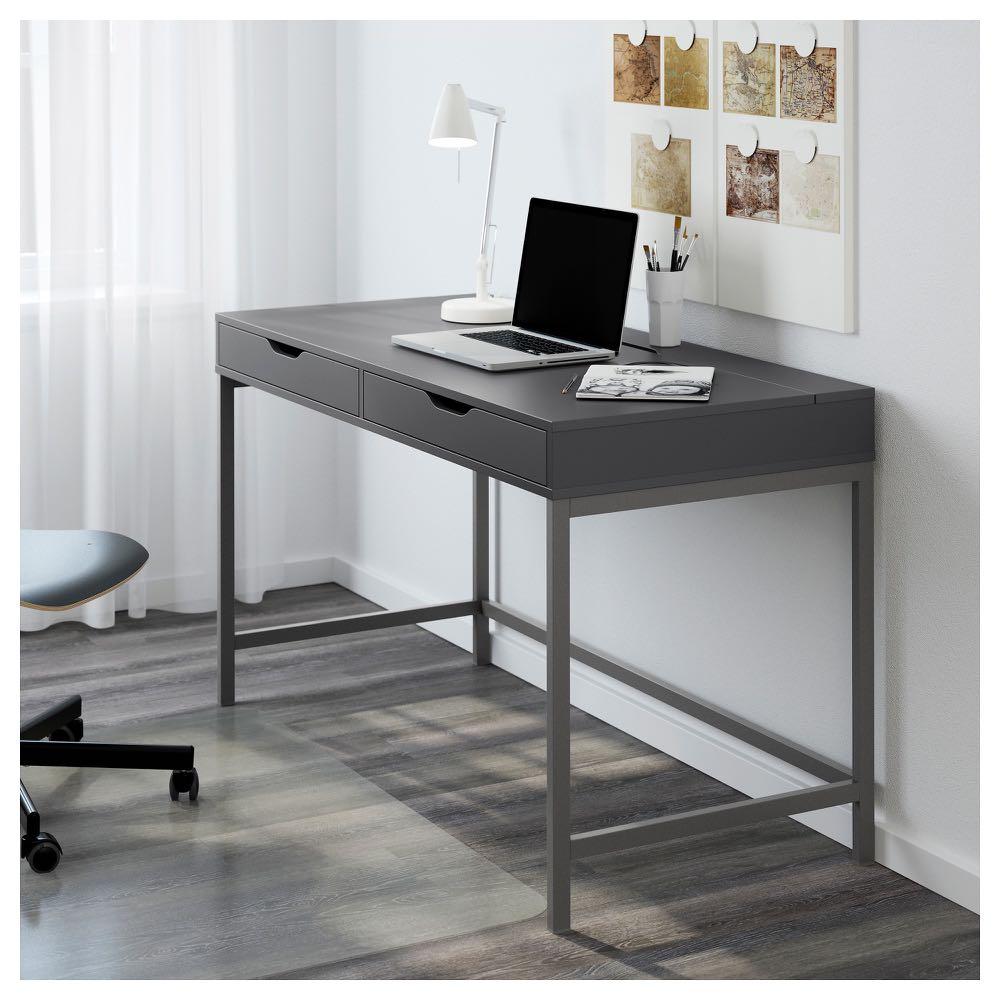 Ikea Alex Desk Grey Furniture Tables Chairs On Carousell