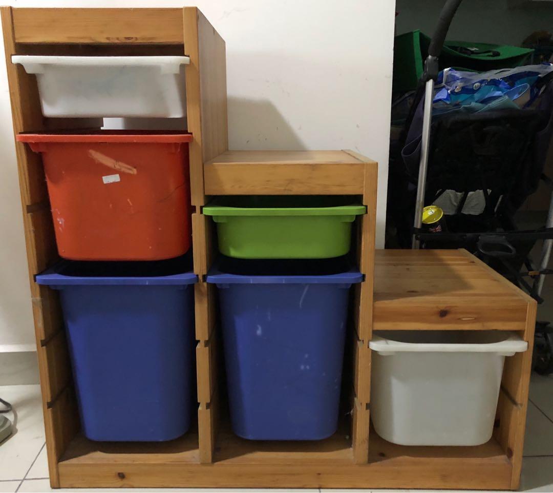 Ikea Kids Toy Storage Home Furniture Furniture On Carousell