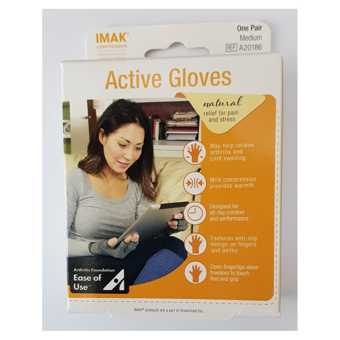 IMAK Active (Arthritis) Glove, Men's Fashion, Activewear on Carousell