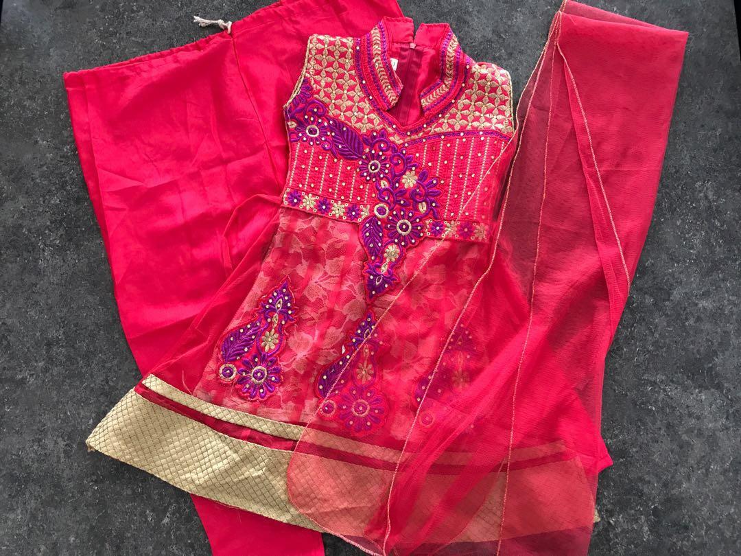 3 years baby girl traditional dress