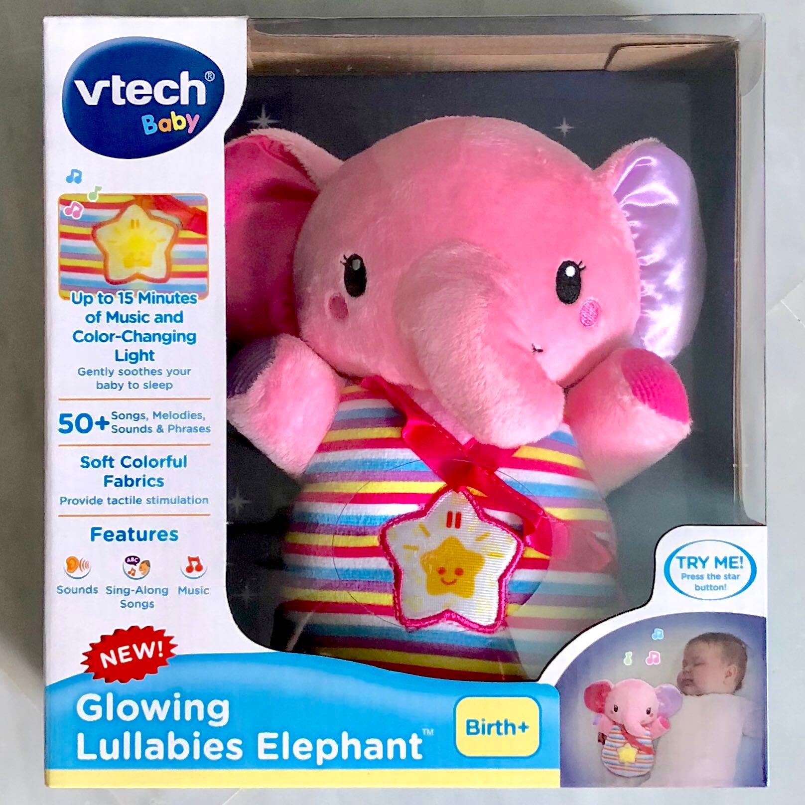 Glowing lullabies elephant new arrivals