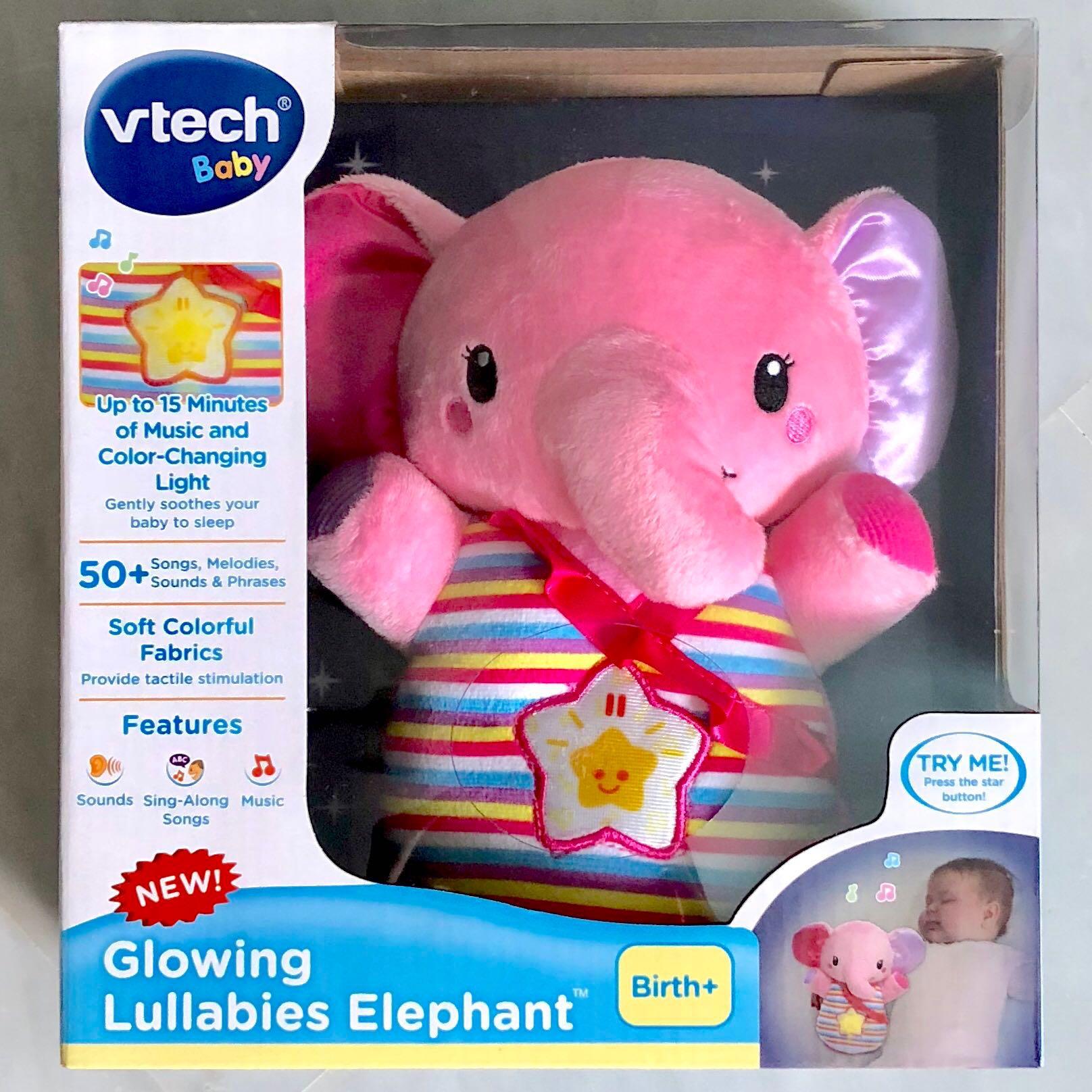 vtech glowing lullabies elephant