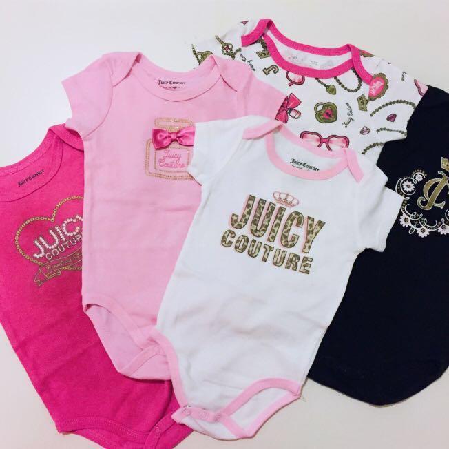 Juicy Couture Baby Romper 5 pcs