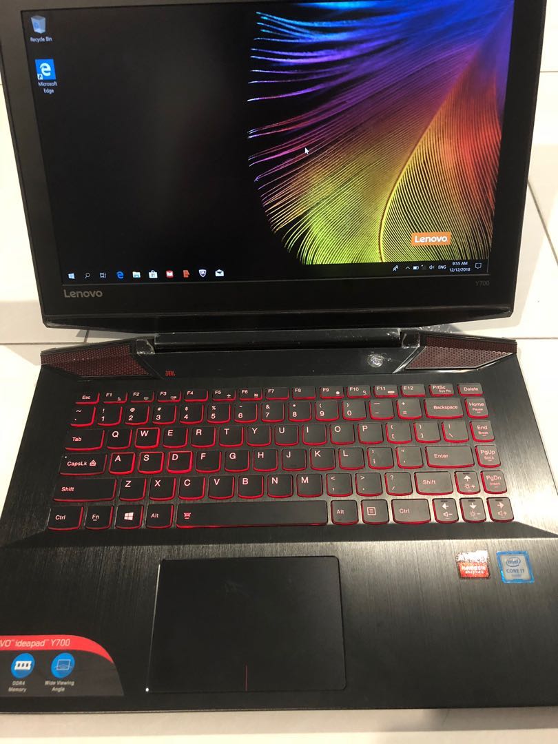 Lenovo Y700 Gaming Laptop 14 Inch Electronics Computers Laptops On Carousell