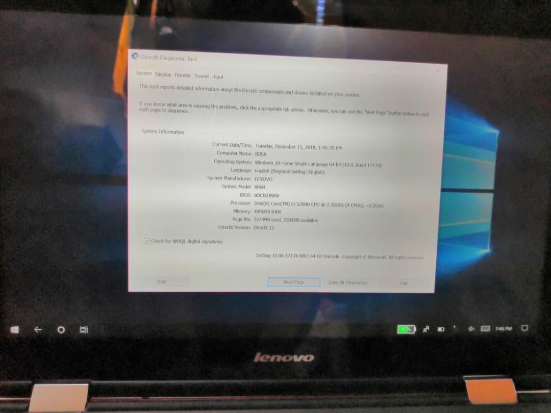 Lenovo Yoga 500 Bisa Dilipat Core I5 Touchscreen Nvidia Gt940m 1tb Hdd Elektronik Komputer Laptop Di Carousell