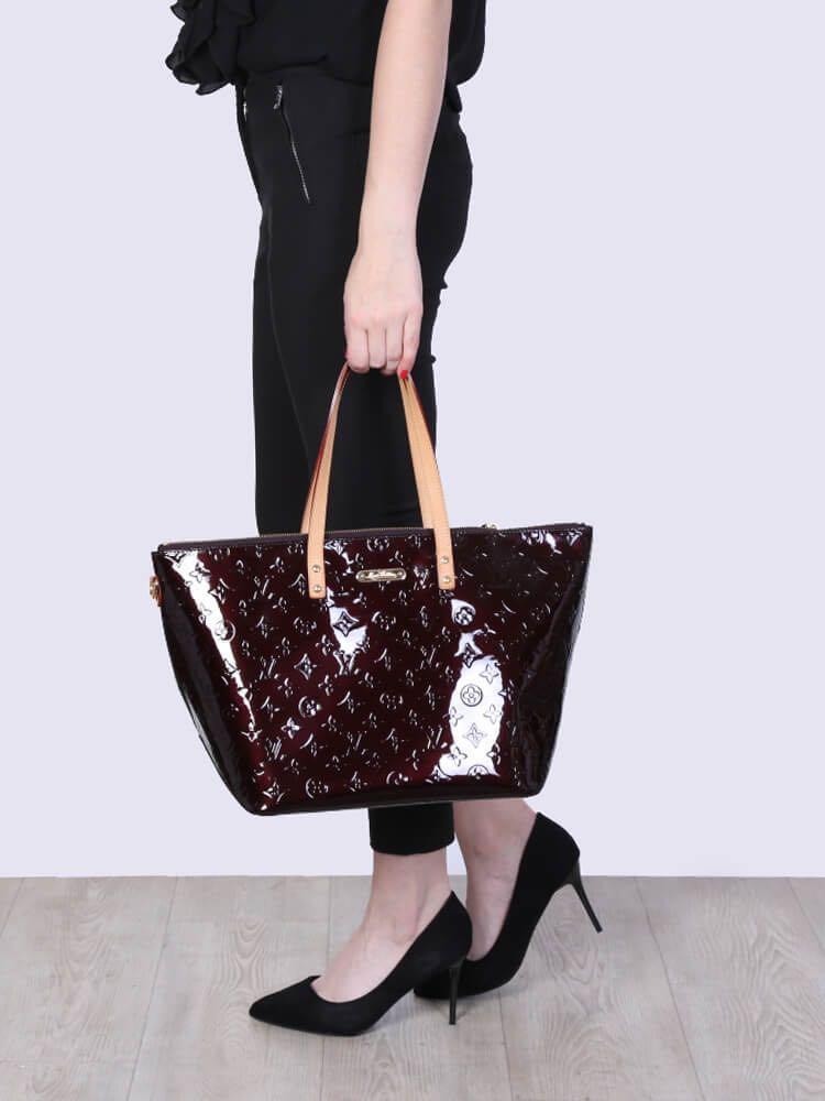 Louis Vuitton Bellevue GM Amarante, Women's Fashion, Bags