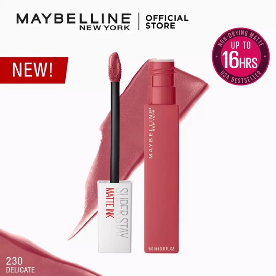 maybelline matte ink delicate