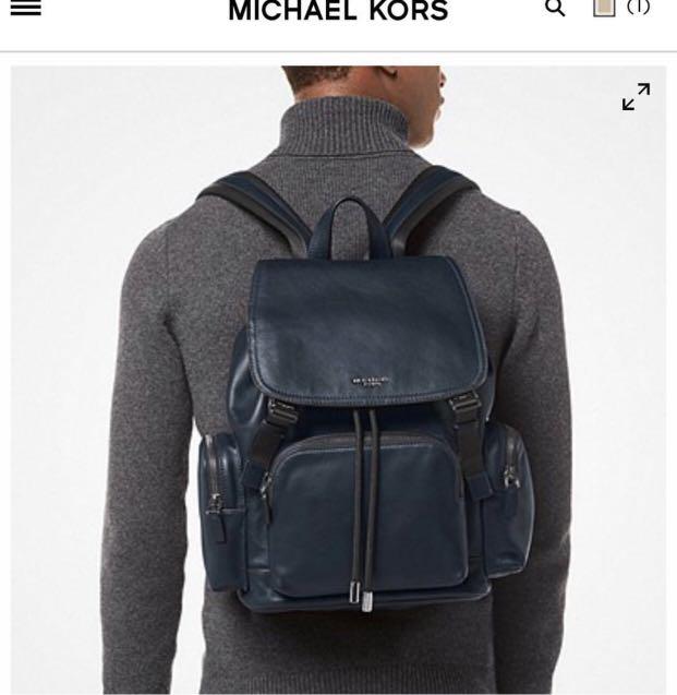 Michael Kors - Henry Leather Backpack 