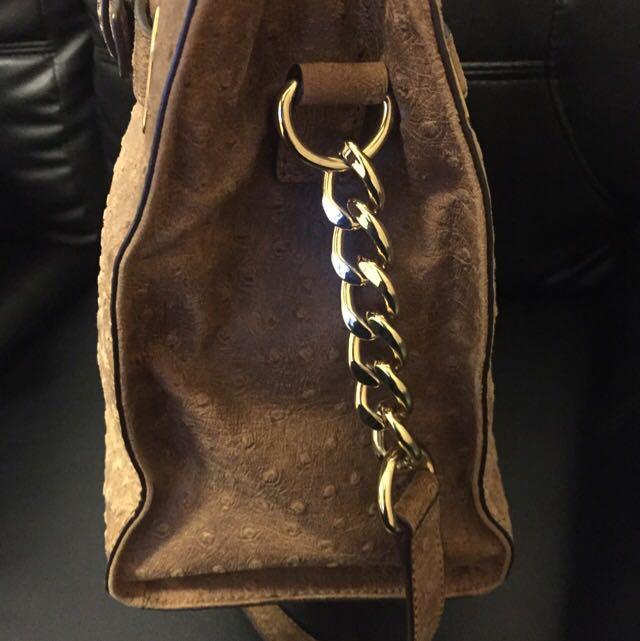mk ostrich bag