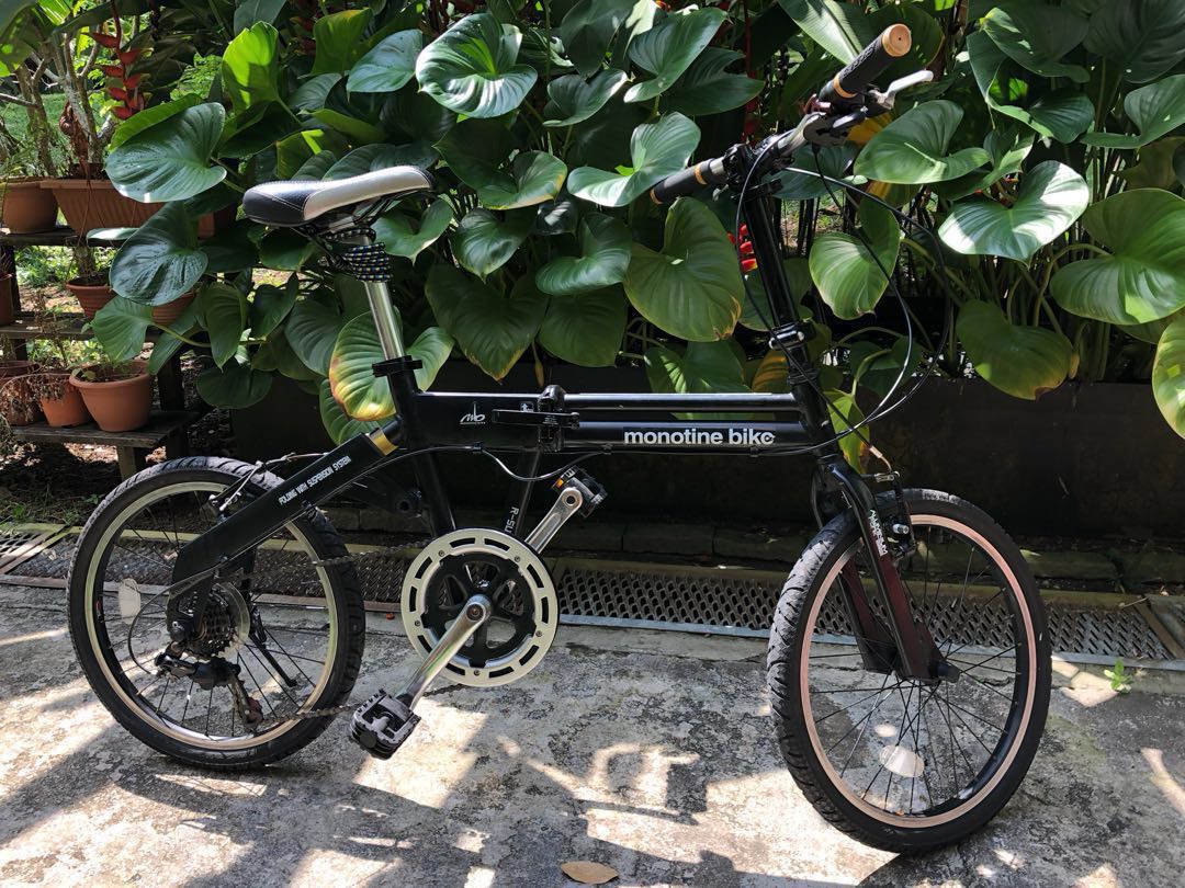 monotine folding bike