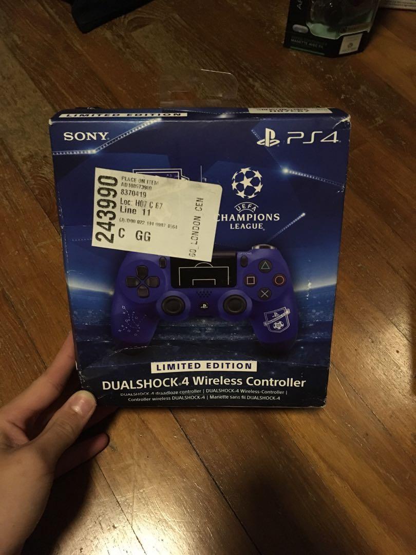 ps4 controller limited edition champions league