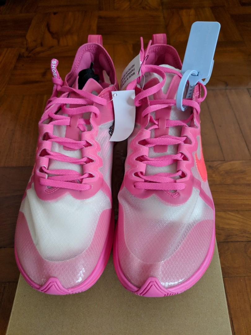 Nike zoom fly off white dhgate hot sale