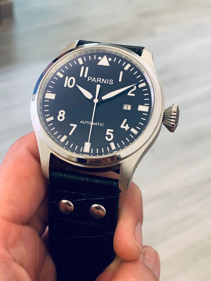 Parnis big pilot 47mm shop