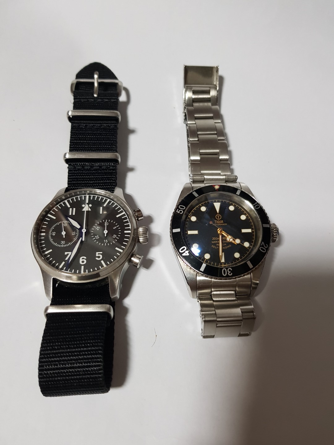 Pilot and Diver watch, Men's Fashion, Watches & Accessories, Watches on