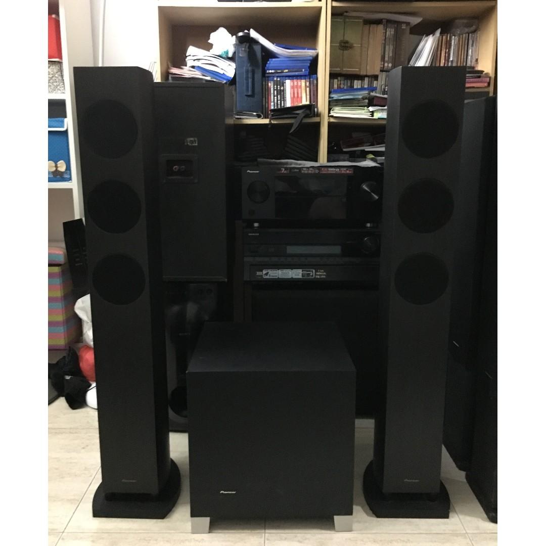 pioneer 2.1 home theater system