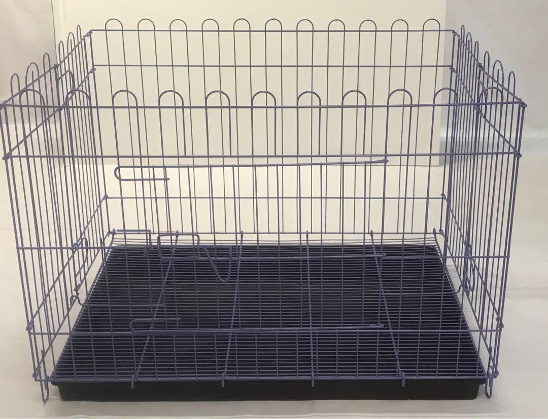 puppy pen with tray