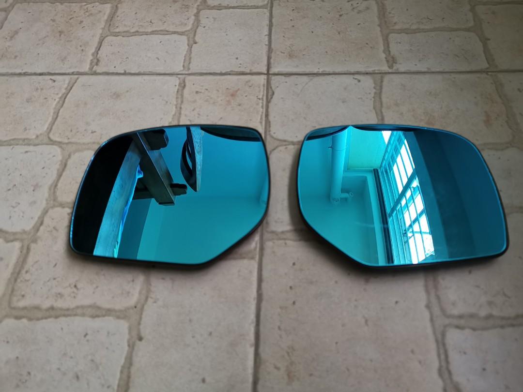 Prova Blue Rear View Mirror, Car Accessories, Accessories on Carousell