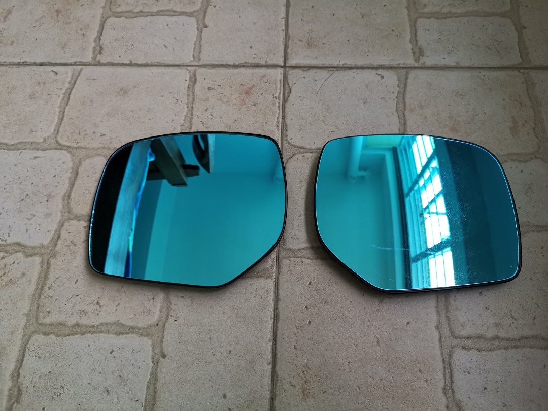 Prova Blue Rear View Mirror, Car Accessories, Accessories on Carousell