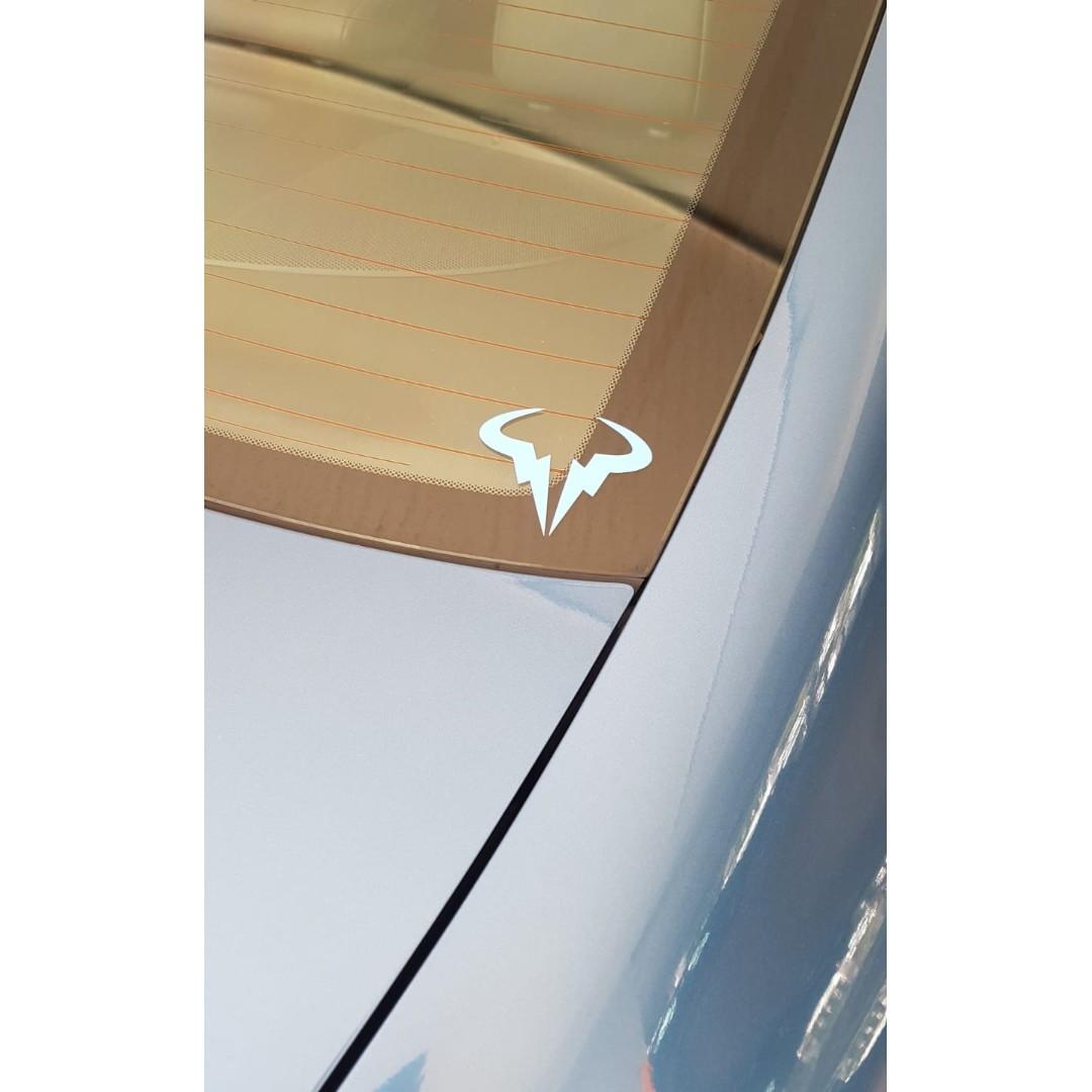 Rafael Nadal S Raging Bull Decal Car Accessories Accessories On Carousell
