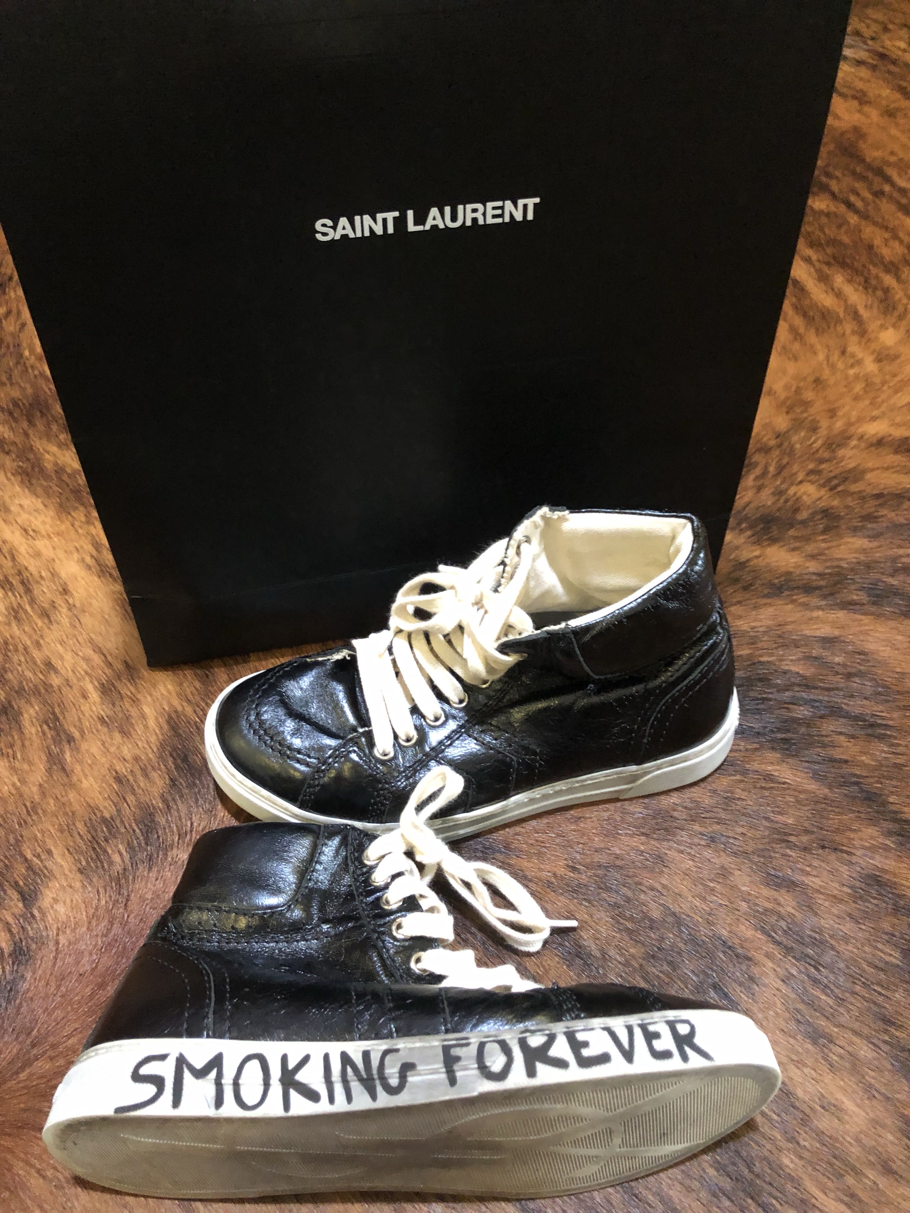 Saint Laurent Smoking Forever Shoes 
