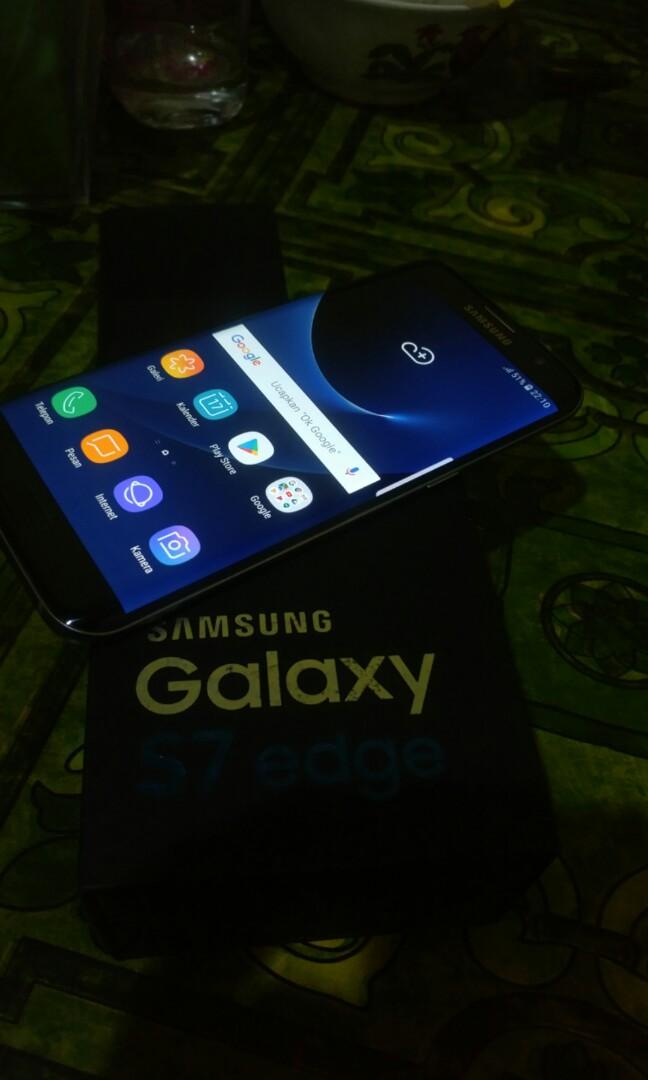 Samsung S7 Edge Black Pearl Limited Fullset Murah Mobile Phones Tablets Android Phones Samsung On Carousell