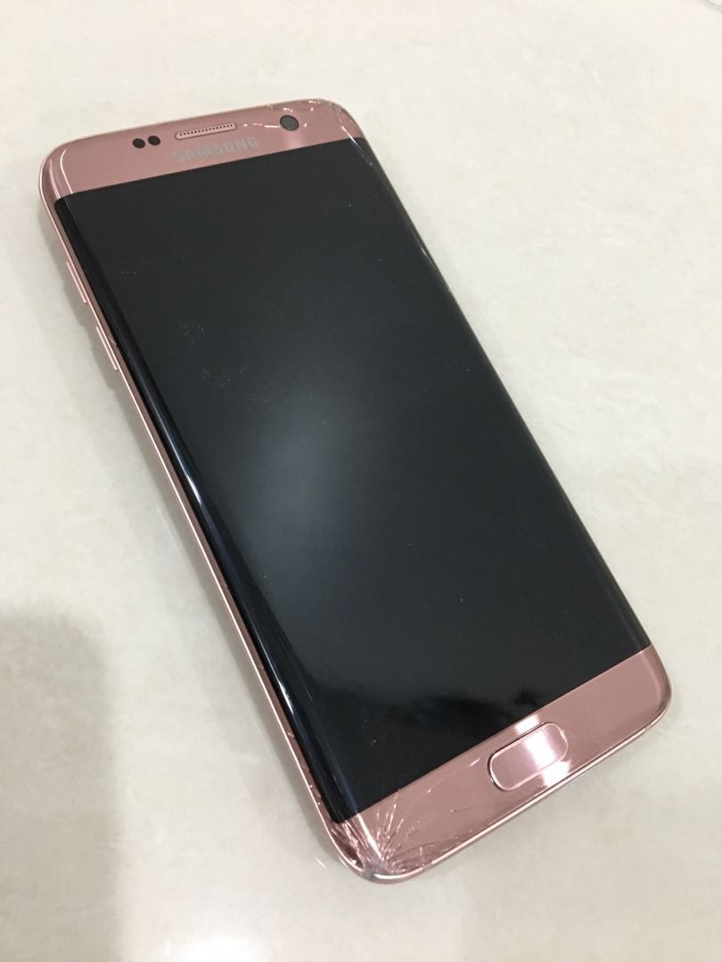 Samsung S7 Edge Pink Gold Mobile Phones Tablets Android Phones Samsung On Carousell