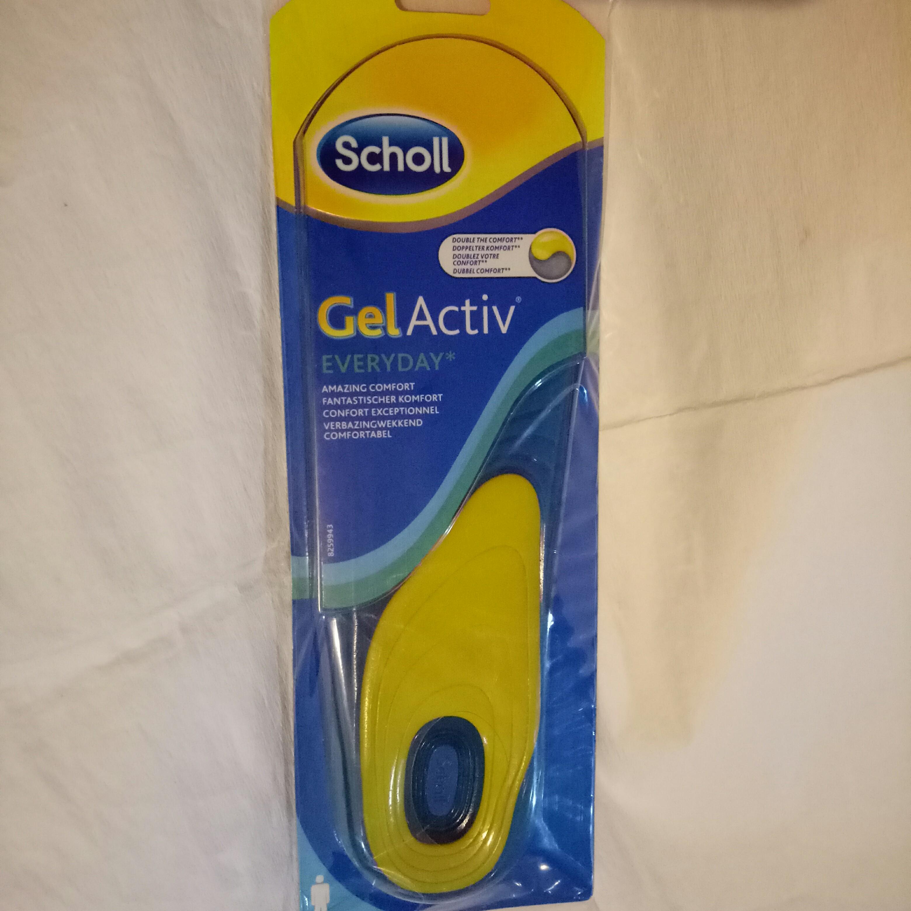 SCHOLL GEL ACTIVE EVERYDAY SOLES, Men's Fashion, Activewear Carousell