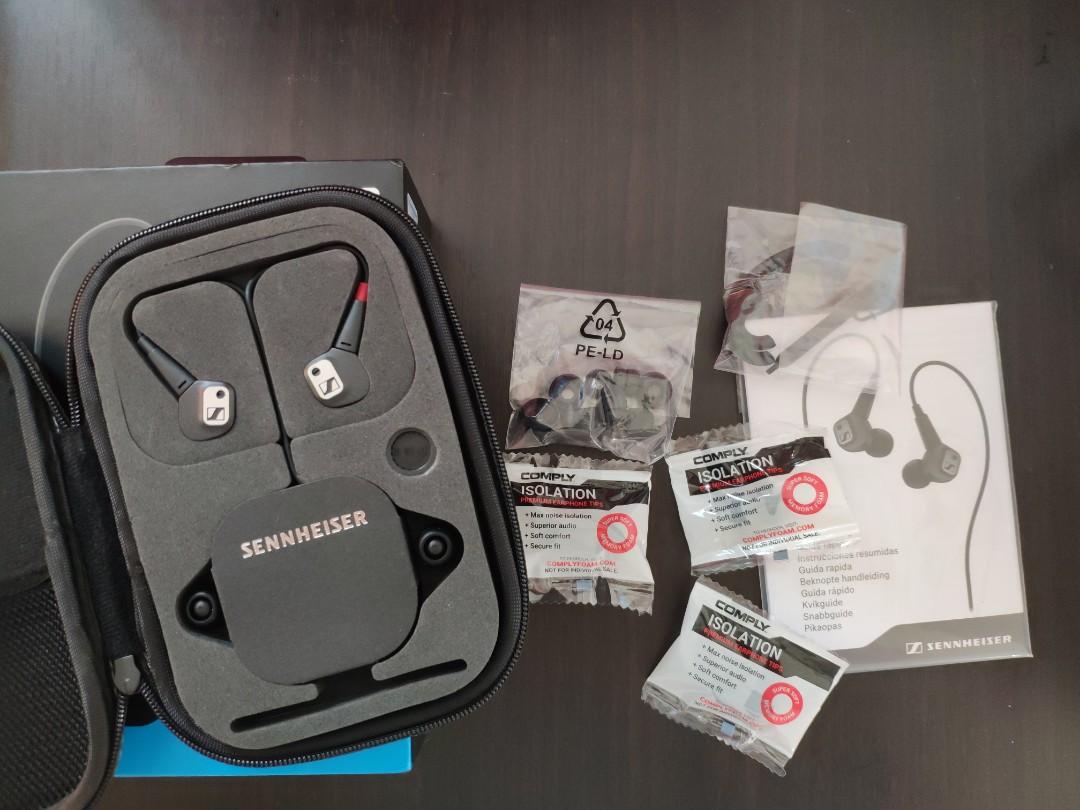 Sennheiser IE 80 S Adjustable Bass Earbud Headphone Audio Headphones Headsets on Carousell