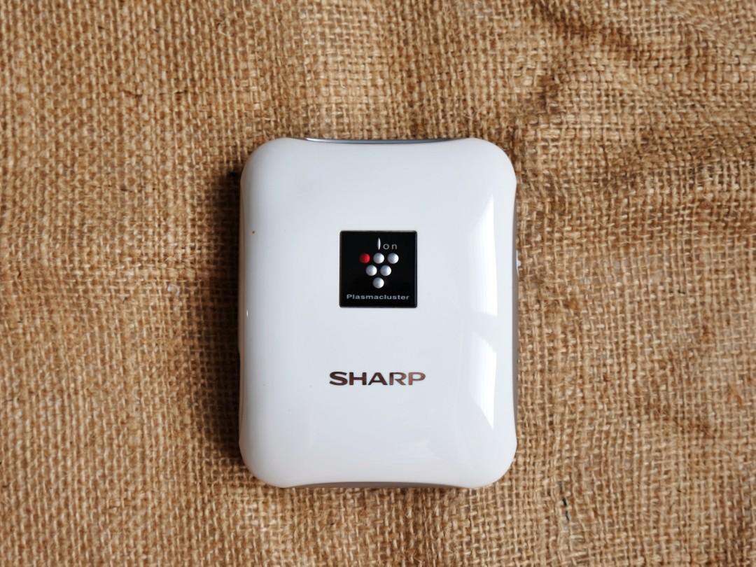 Sharp portable Plasmacluster Ion Generator white TV Home
