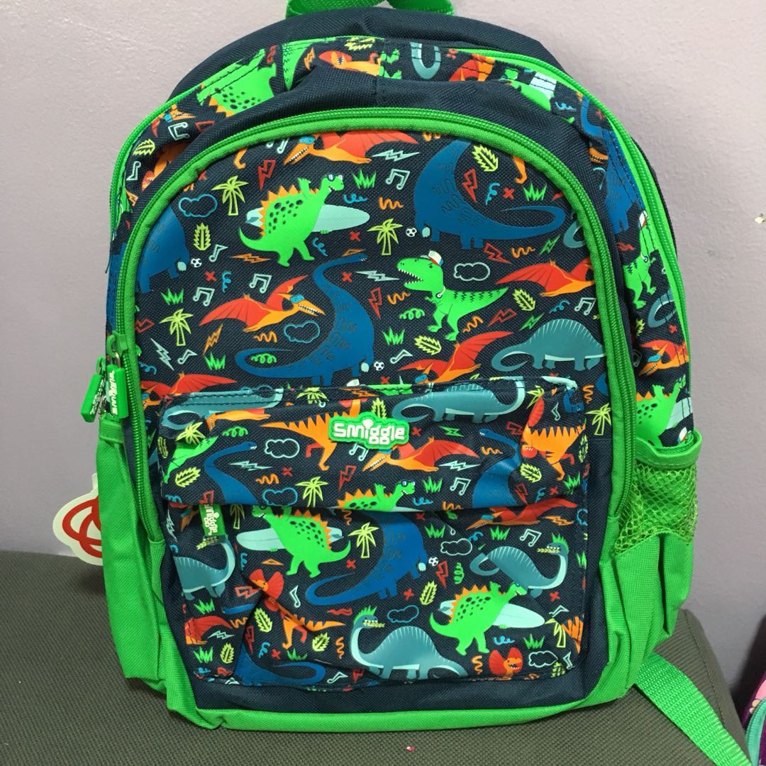 dinosaur backpack smiggle