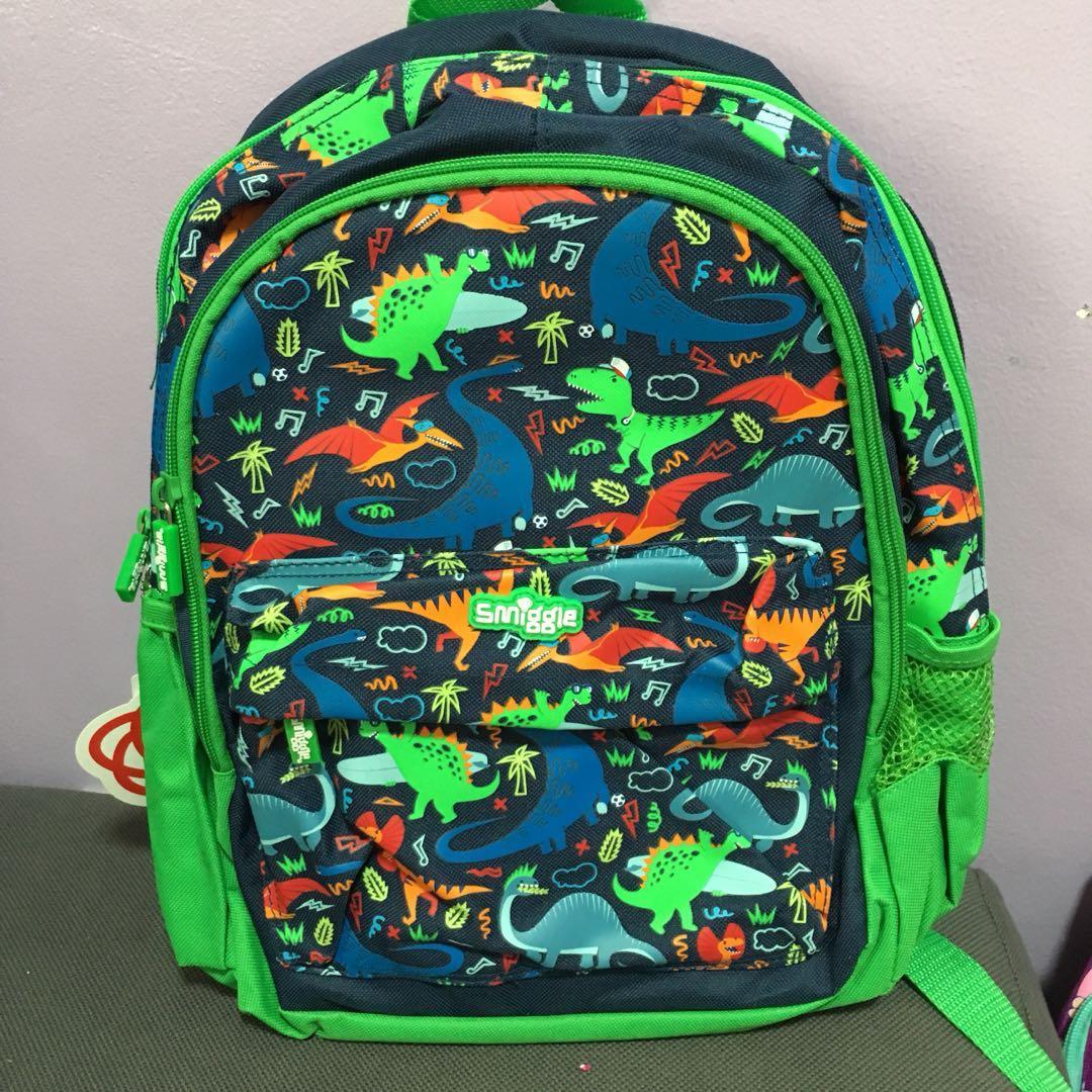 smiggle dinosaur backpack