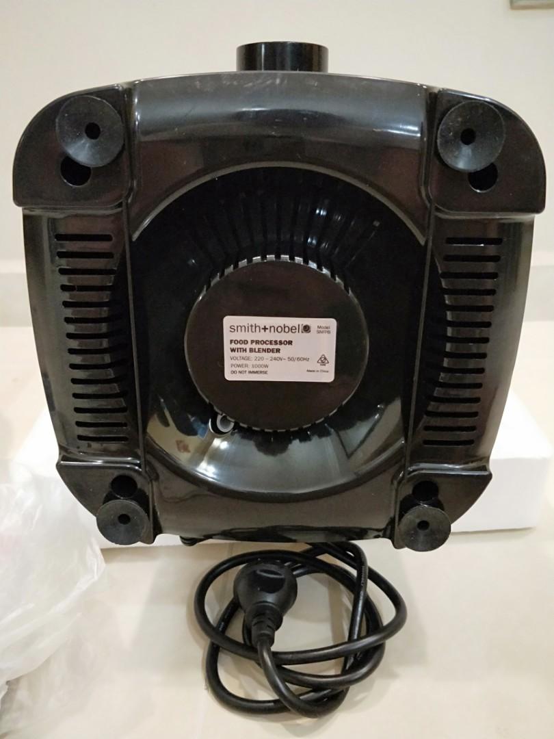 Smith + Nobel Food Processor With Blender (1000W), TV & Home Appliances