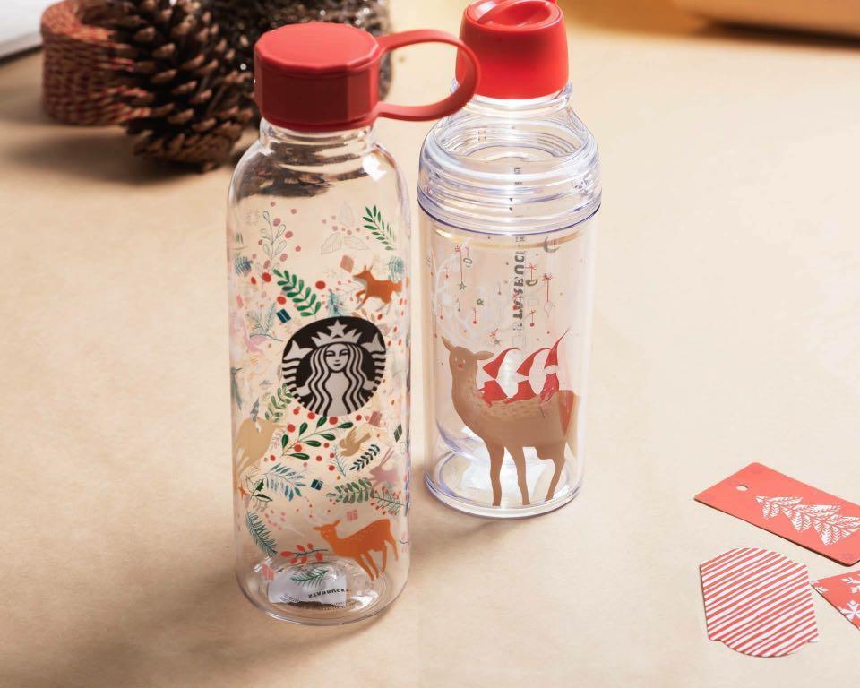 Starbucks Christmas Elves Water Bottle Home Appliances