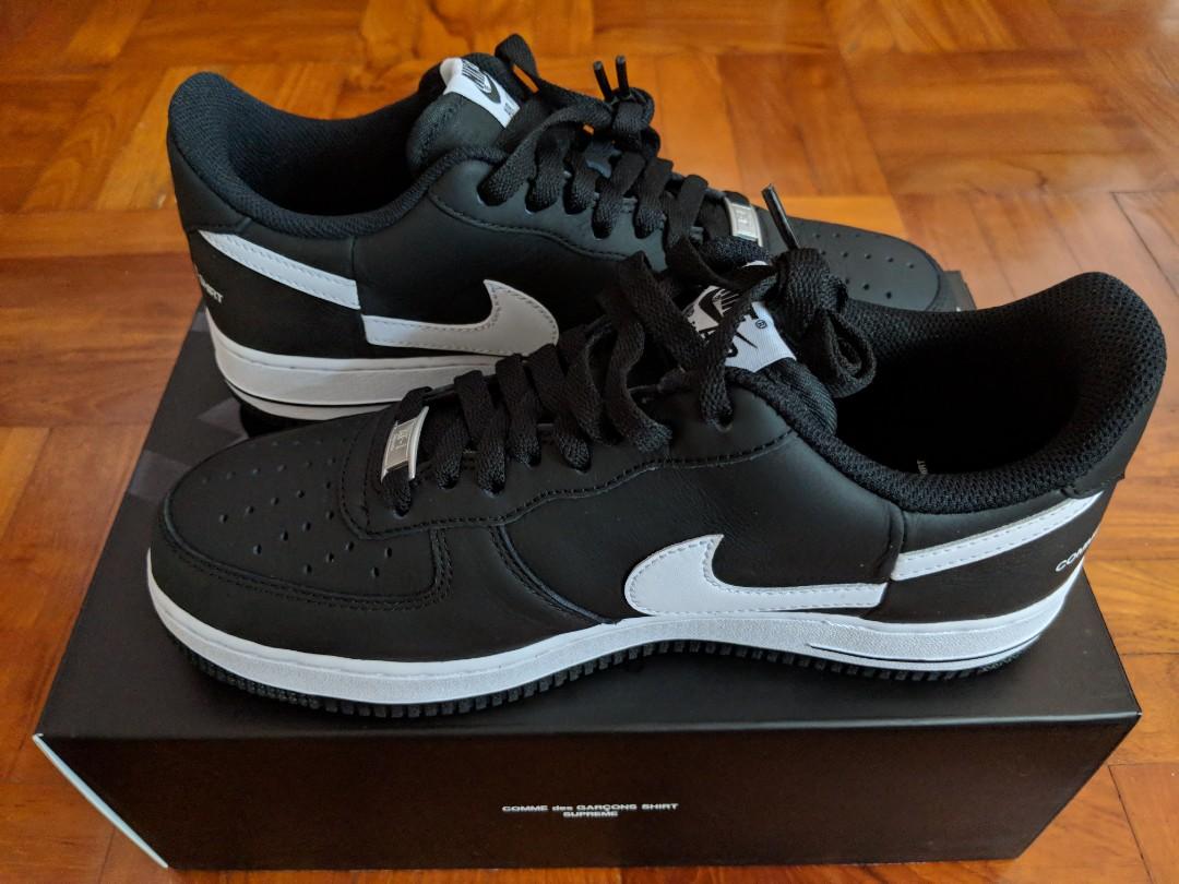 Nike air force new arrivals 1 supreme x cdg