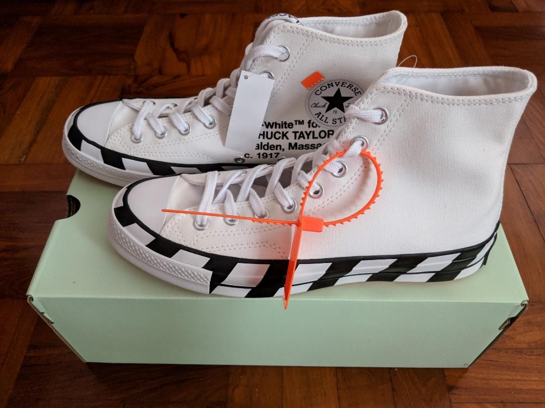 The Ten Converse x Off White Chuck Taylor 70s Hi 2.0 US8 US10