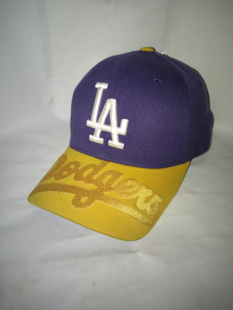 Topi mlb La dodgers baseball, Fesyen 