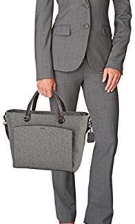 Tumi Sinclair Camila Tote Messenger Bag Earl Grey