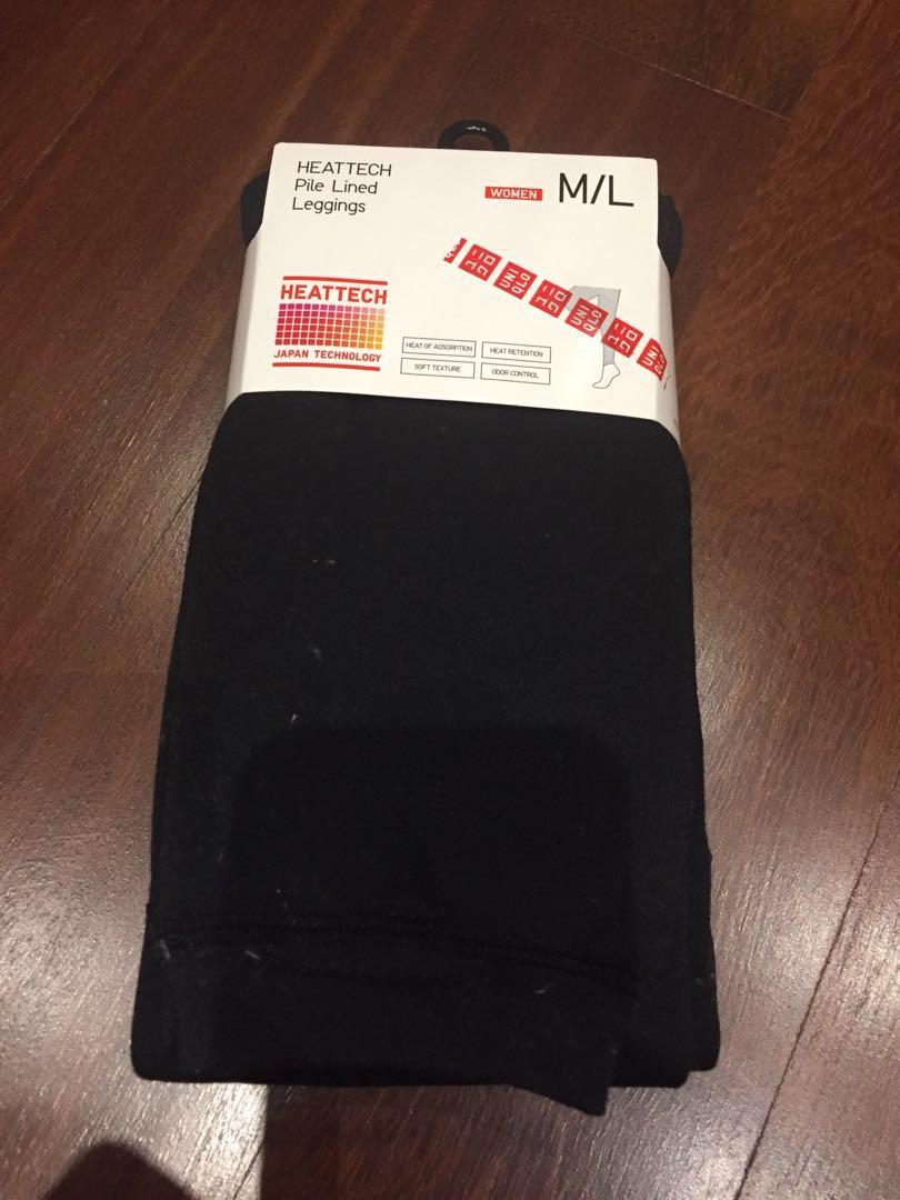 Uniqlo pile top lined leggings
