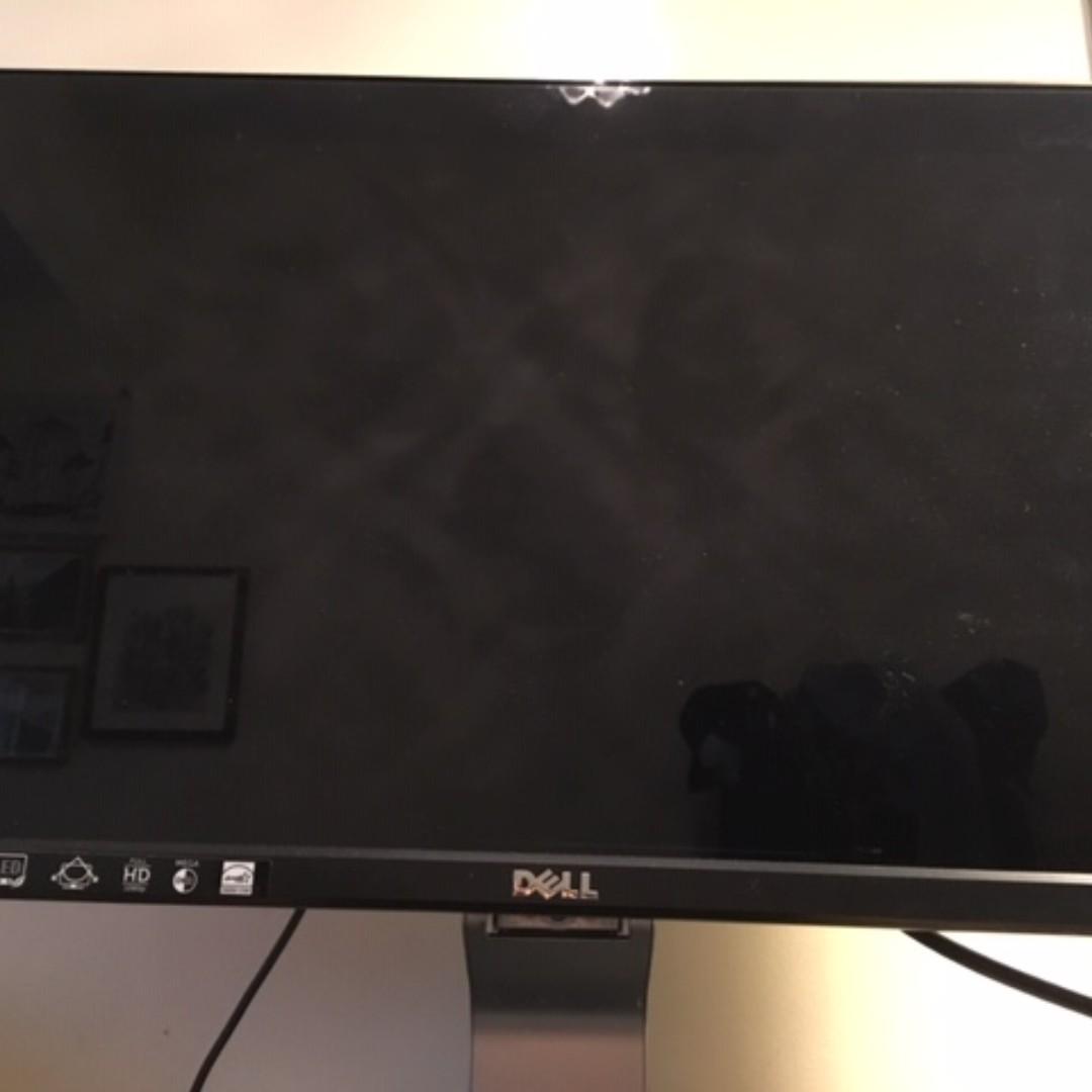 Used Dell S2240l 21 5 Inch Computer Monitor Electronics Computer Parts Accessories On Carousell