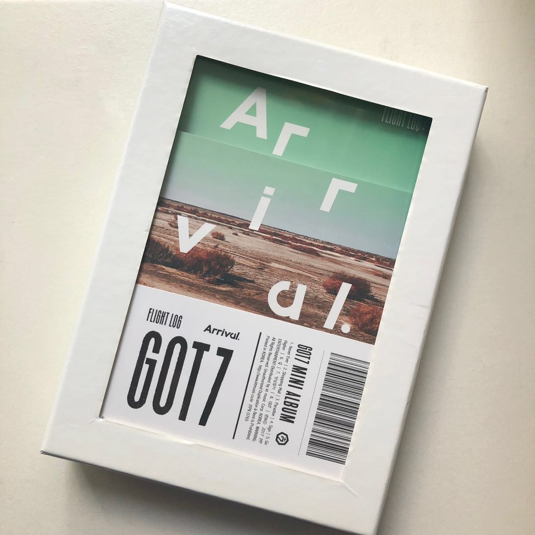 Wts Got7 Flight Log Arrival Album Entertainment K Wave On Carousell